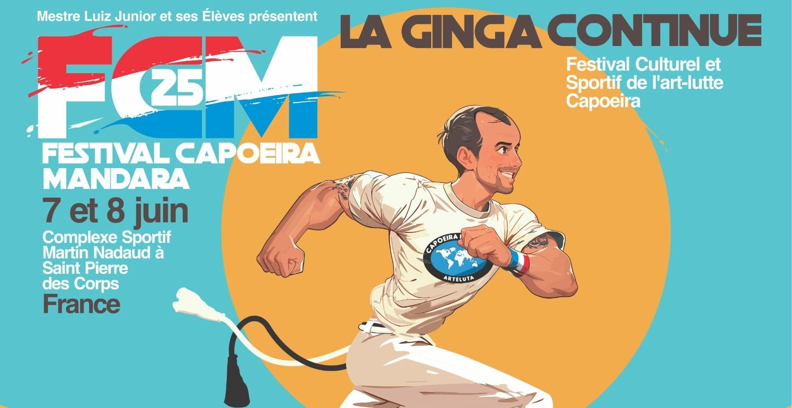 Festival Capoeira Mandara 2025 - Saint-Pierre-des-Corps